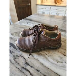 Vintage Y2K Dr Martens 1194 Chunky Ordell Brown Leather Lace Up Shoes Mens 9